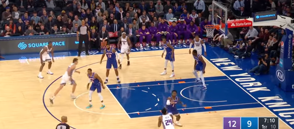 Матч Нью-Йорк Никс - Сакраменто Кингс, 3 ноября 2019 год - Sputnik Литва