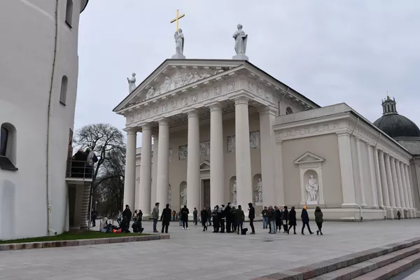 В Вильнюсе прошла акция “Куб Правды”