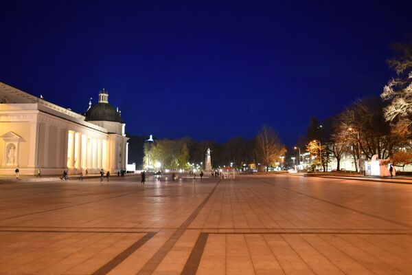 На Кафедральной площади Вильнюса состоялась акция Выбираю жизнь - Sputnik Литва