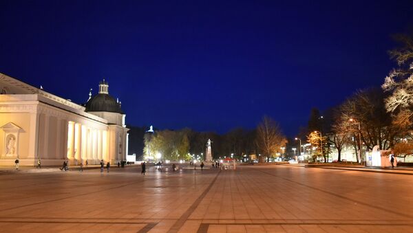 На Кафедральной площади Вильнюса состоялась акция Выбираю жизнь - Sputnik Lietuva