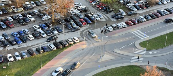 Парковка в Вильнюсе, архивное фото - Sputnik Литва