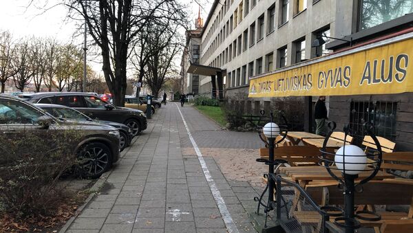 Улица и кафе в Вильнюсе, архивное фото - Sputnik Литва