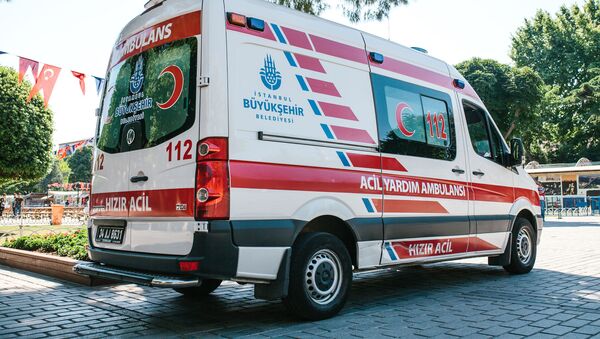 Машина скорой помощи в Турции - Sputnik Литва