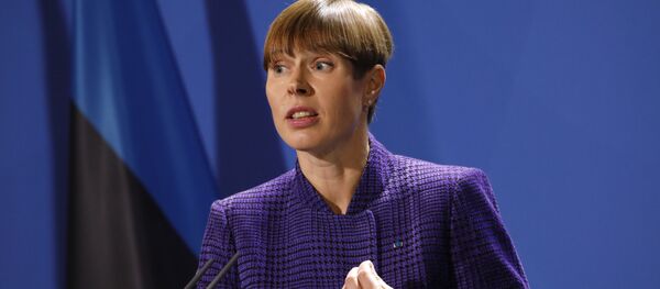 Президент Эстонии Керсти Кальюлайд, архивное фото  - Sputnik Литва
