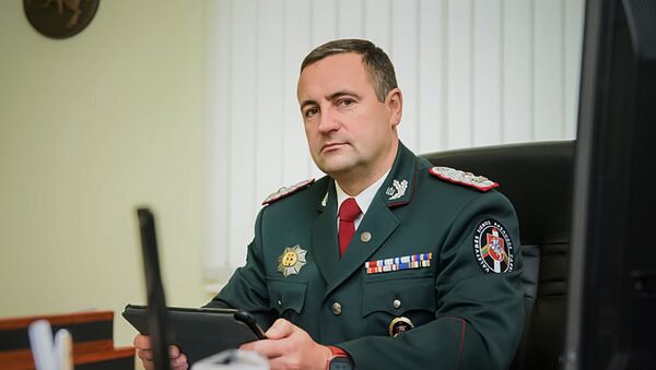 Новый руководитель Главного полицейского комиссариата Литвы Ренатас Пожела, 6 ноября 2019 года - Sputnik Lietuva