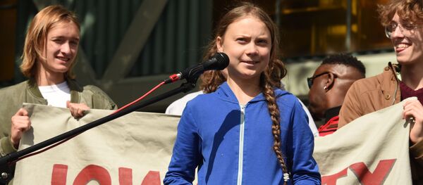 Экоактивистка Грета Тунберг, архивное фото - Sputnik Литва