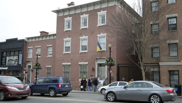 Посольство Украины в Вашингтоне, архивное фото - Sputnik Lietuva