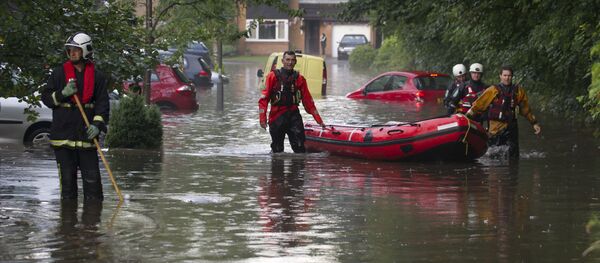 Potvynis Britanijoje Potvynis Britanijoje - Sputnik Lietuva
