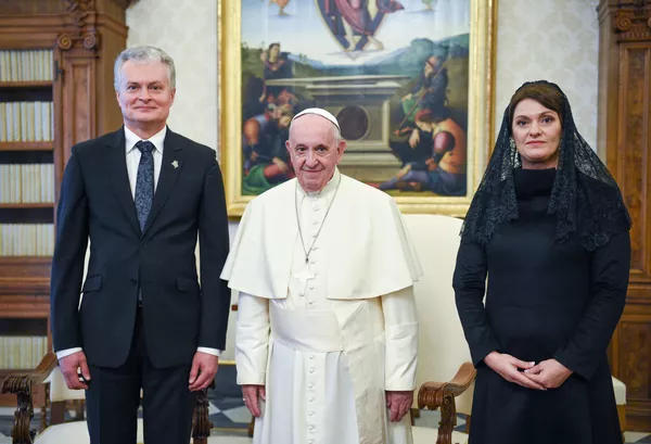 Nausėda su Popiežiumi aptarė Rusijos veiksmus Baltijos šalyse Nausėda su Popiežiumi aptarė Rusijos veiksmus Baltijos šalyse - Sputnik Lietuva