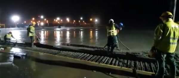 Строительные работы на Игналинской АЭС Строительные работы на Игналинской АЭС - Sputnik Литва