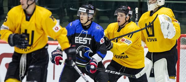 Сборная Литвы играет со сборной Эстонии на TURKISH AIRLINES BALTIC CHALLENGE CUP 2019 - Sputnik Литва