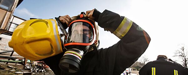 Литовский пожарный, архивное фото Литовский пожарный, архивное фото - Sputnik Литва