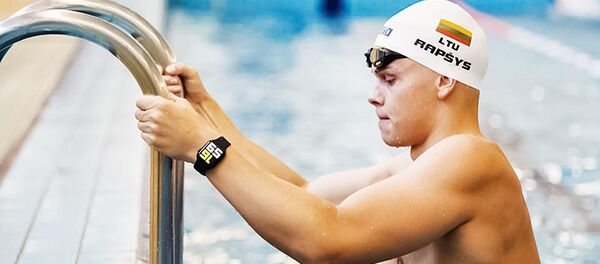 Литовский пловец Данас Рапшис, архивное фото Литовский пловец Данас Рапшис, архивное фото - Sputnik Литва