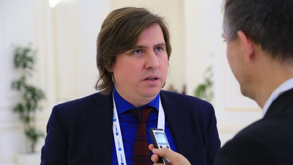 Заместитель генерального директора по газовым проблемам Фонда национальной энергетической безопасности Алексей Гривач - Sputnik Литва