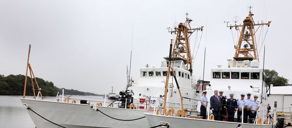 Передача Украине катеров береговой охраны класса Island - Sputnik Литва