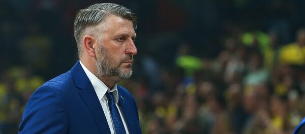 Ассистент главного тренера Жальгириса Дарюс Масколюнас, архивное фото - Sputnik Литва