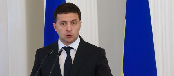 Президент Украины Владимир Зеленский, архивное фото Президент Украины Владимир Зеленский, архивное фото - Sputnik Lietuva