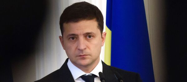 Президент Украины Владимир Зеленский, архивное фото - Sputnik Литва