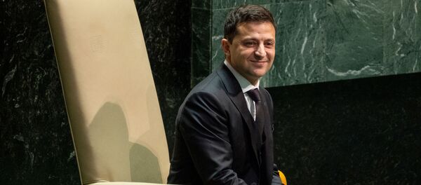 Президент Украины Владимир Зеленский, архивное фото Президент Украины Владимир Зеленский, архивное фото - Sputnik Lietuva