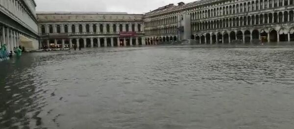 Наводнение в Венеции Наводнение в Венеции - Sputnik Lietuva