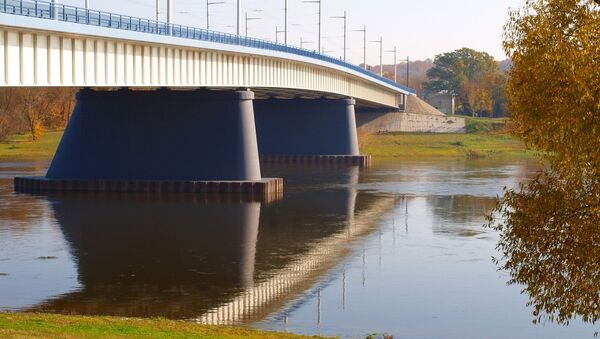Мост через реку Неман, Каунас, архивное фото - Sputnik Литва