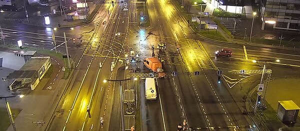 Реконструкция улицы Нарбуто Реконструкция улицы Нарбуто - Sputnik Lietuva