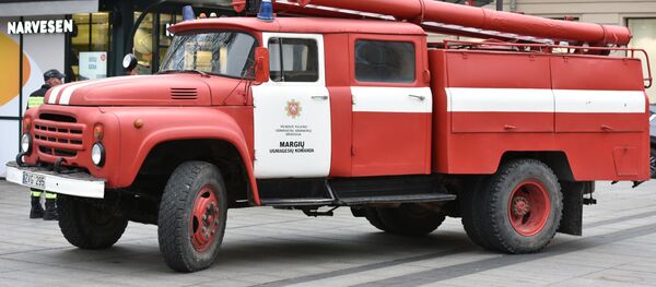 Митинг пожарных и служб спасения в Вильнюсе Митинг пожарных и служб спасения в Вильнюсе - Sputnik Lietuva