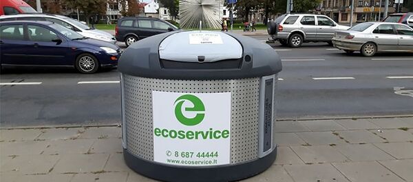 Новые контейнеры для отходов - Sputnik Литва