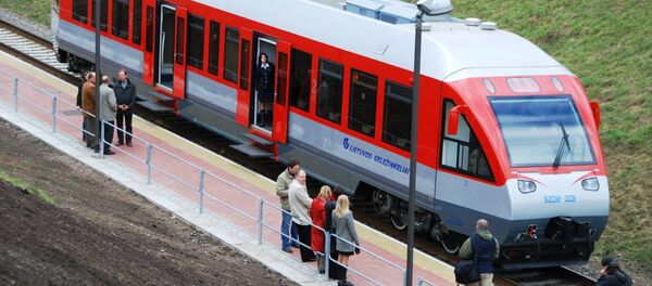 Литовский поезд Литовский поезд - Sputnik Литва