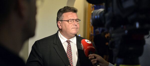 Министр иностранных дел Литвы Линас Линкявичюс - Sputnik Литва