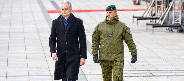 Празднование 101-летия литовской армии в Вильнюсе Празднование 101-летия литовской армии в Вильнюсе - Sputnik Литва