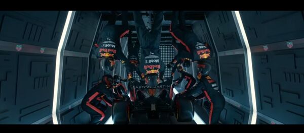 Formulės-1 komanda parodė, kaip pakeisti ratus esant nesvarumui Formulės-1 komanda parodė, kaip pakeisti ratus esant nesvarumui - Sputnik Lietuva