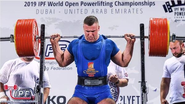 Армандас Паулаускас – вице-чемпион мира по силовому троеборью, 24 ноября 2019 года - Sputnik Литва