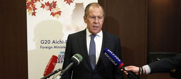 Министр иностранных дел РФ Сергей Лавров, 23 ноября 2019 года - Sputnik Литва