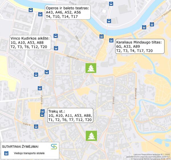 Kalėdų eglės įžiebimo šventės metu numatomi viešojo transporto eismo pokyčiai Kalėdų eglės įžiebimo šventės metu numatomi viešojo transporto eismo pokyčiai - Sputnik Lietuva