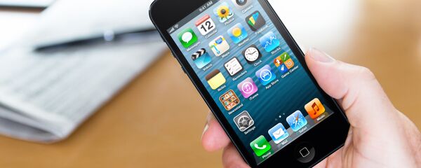 Телефон Apple, архивное фото - Sputnik Литва