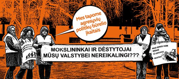 Mes tapome agresyvių politikų būrelio įkaitais Mes tapome agresyvių politikų būrelio įkaitais - Sputnik Lietuva