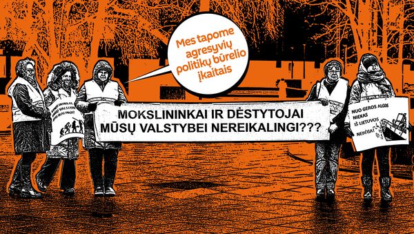 Mes tapome agresyvių politikų būrelio įkaitais - Sputnik Lietuva