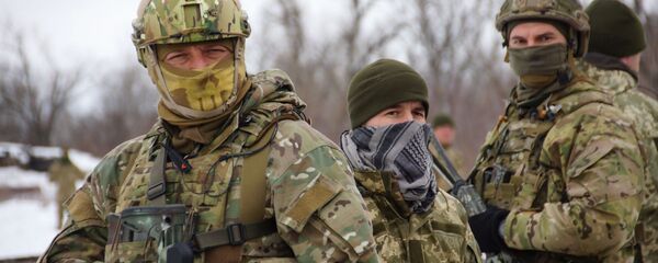 Украинские военнослужащие - Sputnik Lietuva