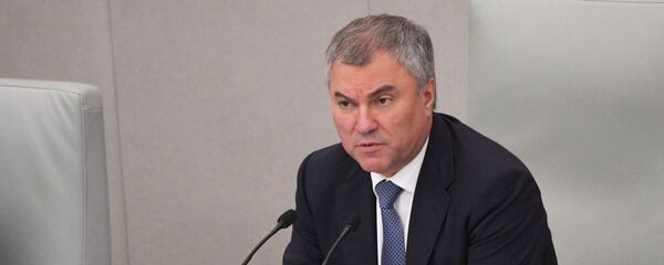 Председатель Государственной Думы РФ Вячеслав Володин, архивное фото - Sputnik Литва