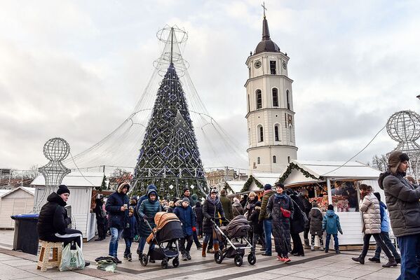 Рождественская елка и ярмарка в Вильнюсе - Sputnik Lietuva