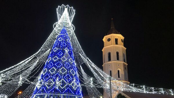 Рождественская елка и ярмарка в Вильнюсе - Sputnik Литва