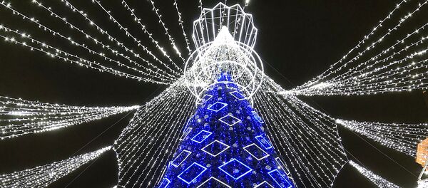 Рождественская елка и ярмарка в Вильнюсе Рождественская елка и ярмарка в Вильнюсе - Sputnik Lietuva