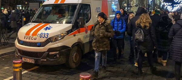 Машина скорой помощи, Литва, Вильнюс, архивное фото - Sputnik Литва