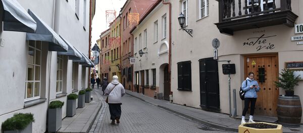 Улочки старого города Вильнюса, архивное фото Улочки старого города Вильнюса, архивное фото - Sputnik Lietuva