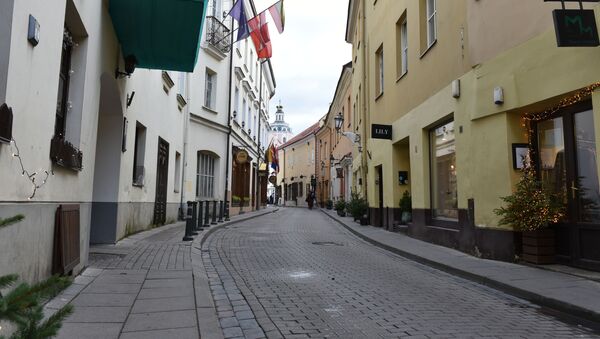 Улочки старого города Вильнюса, архивное фото - Sputnik Литва