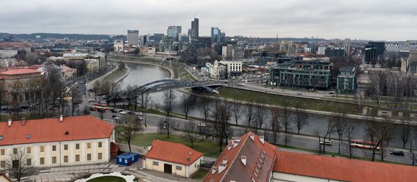 Вильнюс с высоты птичьего полета, архивное фото Вильнюс с высоты птичьего полета, архивное фото - Sputnik Lietuva