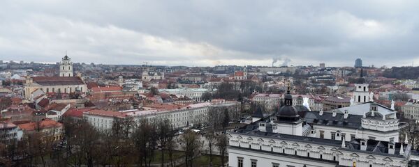 Вильнюс с высоты птичьего полета, архивное фото Вильнюс с высоты птичьего полета, архивное фото - Sputnik Литва
