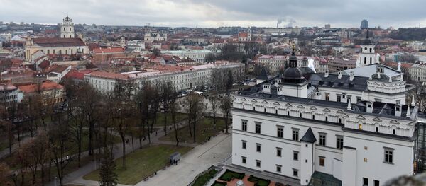 Вильнюс с высоты птичьего полета, архивное фото - Sputnik Литва