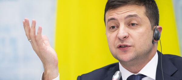 Президент Украины Владимир Зеленский, архивное фото Президент Украины Владимир Зеленский, архивное фото - Sputnik Lietuva